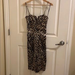 Leopard print dress